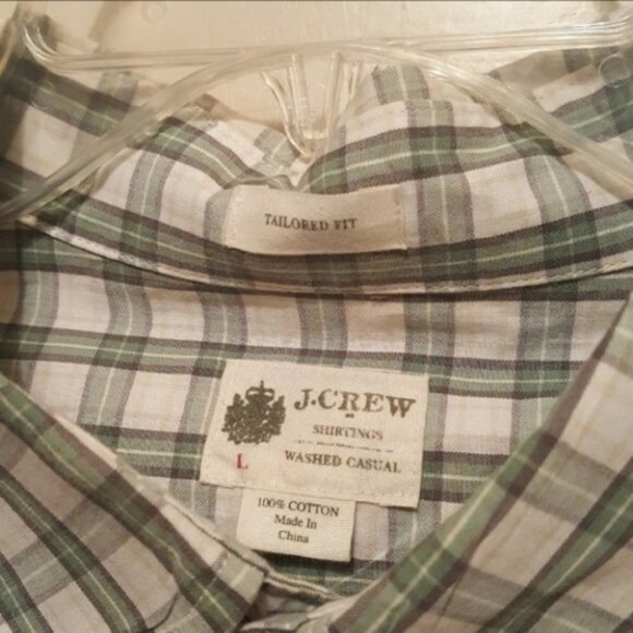 J. Crew Tailored Fit Button Down Shirt L - Picture 3 of 5